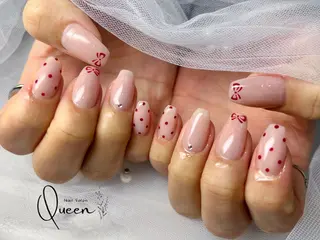 ネイル Queen nail 北堀江 ASUKAのネイルデザイン