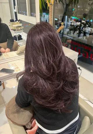 ロング 中韓𝐌𝐈𝐗🩶 𝐘𝐔𝐊𝐀のヘアスタイル