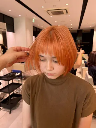 ミディアム 艶カラーリスト 🌈銀座🌈牛込萌香のヘアスタイル