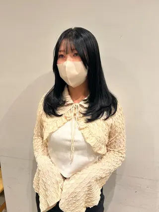 ミディアム カラー 透明感カラー🫧 nanohaのヘアスタイル