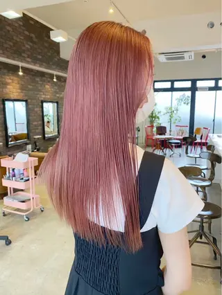 ロング カラー あやね 🎀 大濠のヘアスタイル