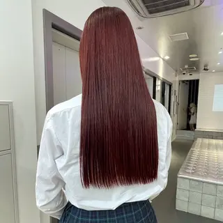 ロング カラー Je suis heureuse Miel所属・🐩艶カラー/ chisato🌙のヘアスタイル