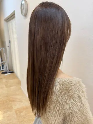 ロング リトル・サイエンティスト所属・一宮/縮毛矯正/ 内野優紀のヘアスタイル