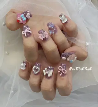 ネイル HANA 長さだしのネイルデザイン