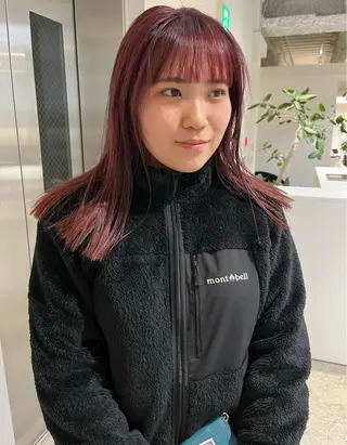 セミロング カラー ANY/ Nanaのヘアスタイル