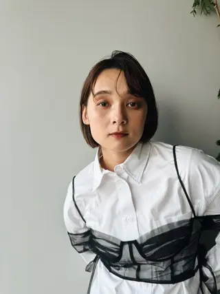 ショート 岸川 恭子のヘアスタイル