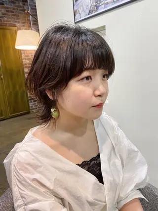 ショート カラー パーマ ヘアアレンジ メンズ キッズ ネイル マツエク・マツパ maison所属・野田 修平のヘアスタイル