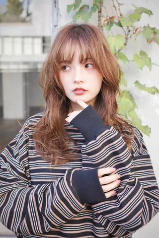 セミロング カラー ELTE表参道所属・✨上品レディーなヘア スタイルへ✨髙木諒也のヘアスタイル