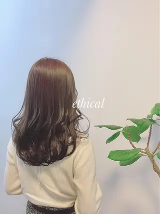 ロング カラー 【エシカル】 HOSOMIのヘアスタイル