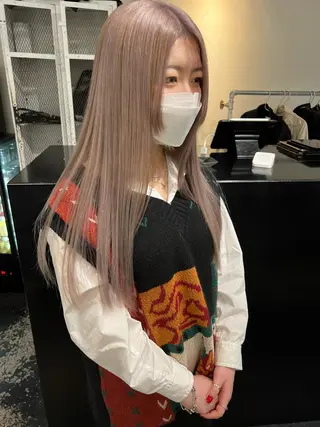 ショート カラー パーマ ヘアアレンジ メンズ キッズ nico TOKYO 渋谷所属・ブリーチ　ハイトーン 特化🌈フジタハルキのヘアスタイル