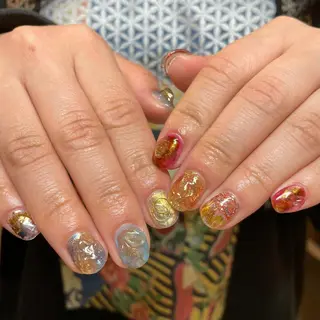 ネイル AOI✩⡱ y2kネイルのネイルデザイン