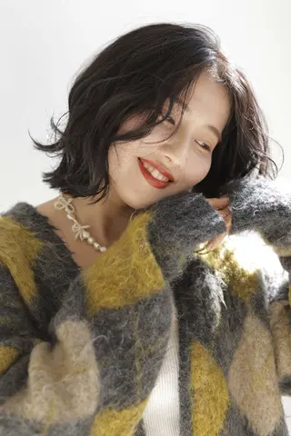 ショート しもかわ かほのヘアスタイル