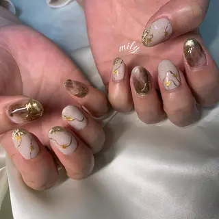 ネイル mily_harajuku所属・韓国ネイル☁️ haruna🌛のネイルデザイン