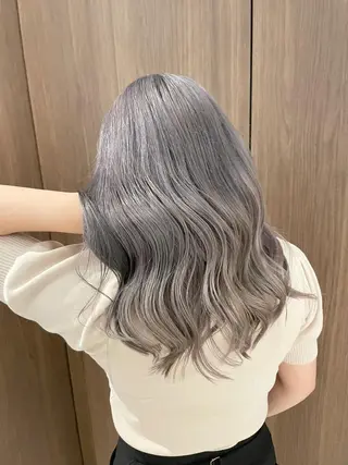 ロング カラー matiz マティス　表参道所属・💜アンブレラカラー 髪質改善　丸尾】のヘアスタイル