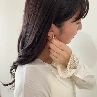 ロング 🤍似合わせパーマ 奥田沙耶🫧のヘアスタイル