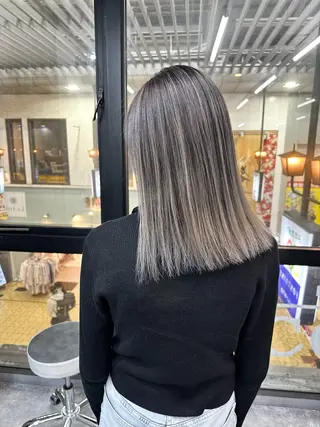 セミロング HAIR SMILE COEURのヘアスタイル