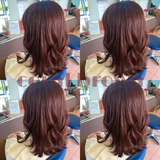 カラー ヘアアレンジ hair salon siro所属・小澤 志穂のヘアスタイル