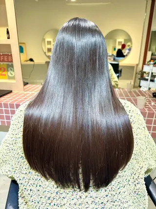 ロング 髪質改善マスター 長尾勇弥/梅田中津のヘアスタイル