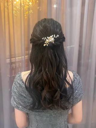 ヘアアレンジ color couture みほのヘアスタイル