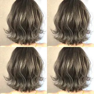 ショート カラー 井上 一平のヘアスタイル