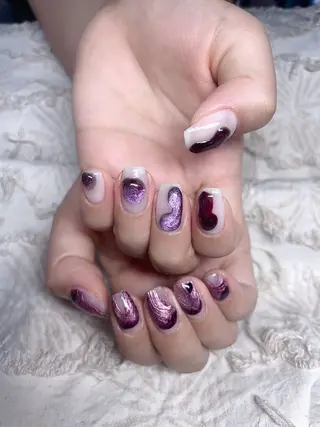 ネイル 神田 ココナッツのネイルデザイン