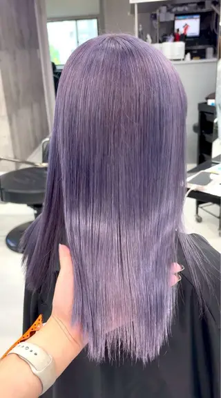 カラー 【🦋ハイトーンリタ ッチ🦋】ENAのヘアスタイル