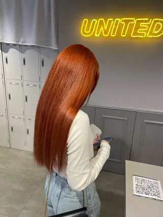 ロング カラー ヘアアレンジ 💗横浜美容室 💗HARUNAのヘアスタイル