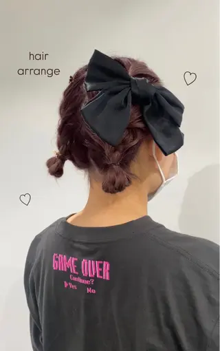 ヘアアレンジ AO所属・RISAKO 艶髪モテヘア🎀府中のヘアスタイル