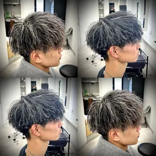 メンズ 革命🔥ツイスパ/フ ェザー特化SHOTAのヘアスタイル