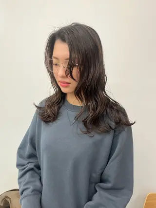 ロング パーマ 大林 エリコのヘアスタイル