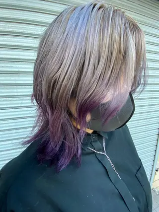 ミディアム カラー 向日葵🌻 /レディースカットのヘアスタイル