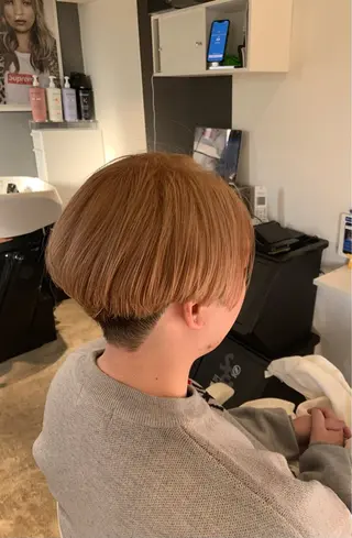 カラー メンズ 原谷 一成のヘアスタイル