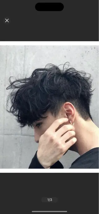 ショート パーマ メンズ 【Belle】 川口開世のヘアスタイル