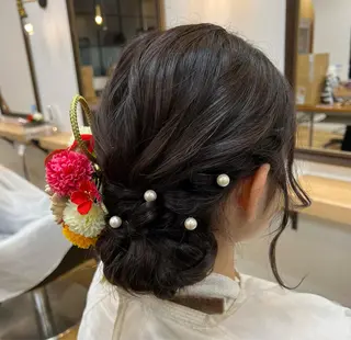 ヘアアレンジ 川畑 陽奈のヘアスタイル