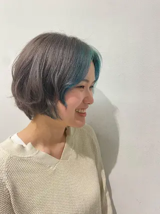 カラー 韓国ヘア/艶髪🎀 宮川みほのヘアスタイル