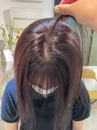 カラー sakura🌸 レイヤー/韓国ヘアのヘアスタイル