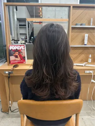 ロング 誰よりも丁寧なカット 🍀小林輝のヘアスタイル