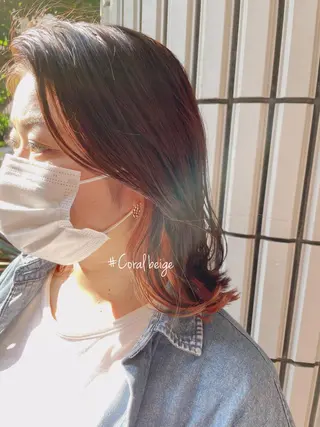 ミディアム カラー 【垢抜け大人髪】 TIARA西山のヘアスタイル