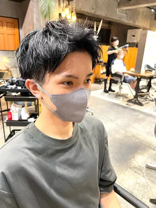 カラー メンズ GO TODAY 原宿本店所属・髪質改善/縮毛矯正 /DAIKIのヘアスタイル