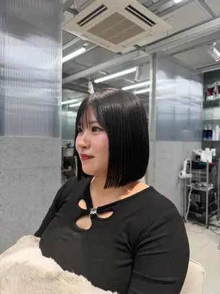 ショート 渋谷/ボブ×髪質改善 輝来のヘアスタイル