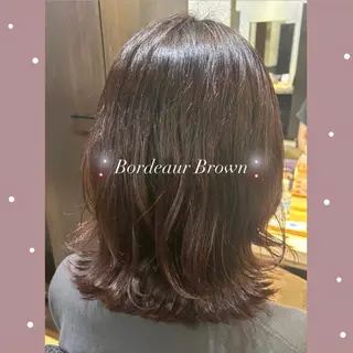 ミディアム ⭐️似合わせアップ ⭐️並木奏絵のヘアスタイル