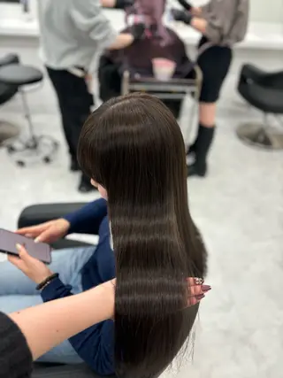 ロング カラー 🤍レイヤー/顔周り /hirari🤍のヘアスタイル