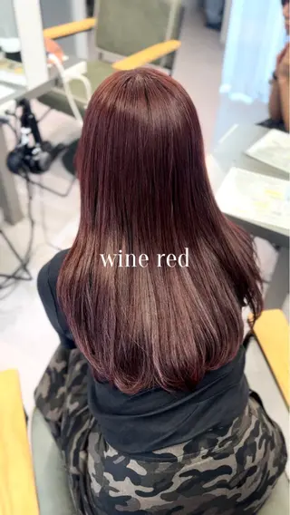 カラー Aya/大阪梅田 /艶カラーのヘアスタイル
