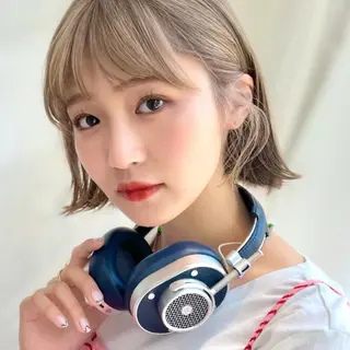 ミディアム カラー レイヤー専門家 ダブルカラー修のヘアスタイル