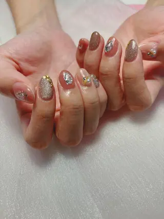 ネイル ネイルサロンブラン ゆず🍀のネイルデザイン