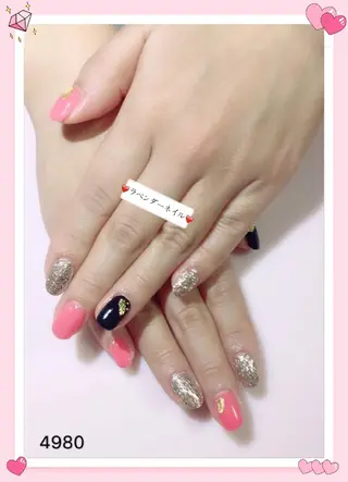 ネイル ラベンダー💖日暮里 ルル💖ネイルのネイルデザイン