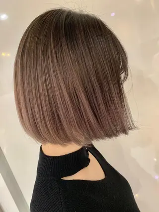 ミディアム カラー ヘアアレンジ 【公式】amble luxe池袋東口🩷のヘアスタイル