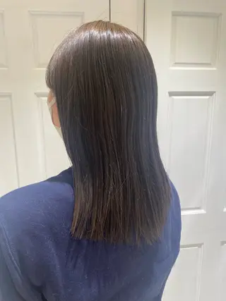 ミディアム カラー／ブリーチ しほのヘアスタイル