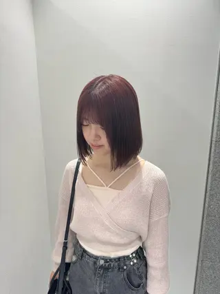 ショート カラー 💎透明感カラー /kaito💎のヘアスタイル