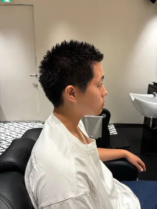 ショート 坂本虎太郎💈メンズ モデル募集中💈のヘアスタイル